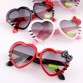 2016 Children&#39;s Eyewear Girls Love Heart  Mirror Sunglasses Summer UV400 Kids Eyewear Plastic Sun Glasses For Girls32632965104