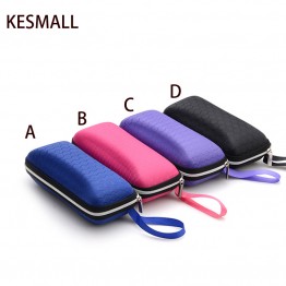 2016 Eyewear Cases cover sunglasses case for women glasses box with lanyard zipper eyeglass cases for men sunglasses accessories