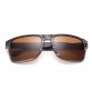 2016 Fashionable Wood Sunglasses Men Reflective Sports Sun Glasses Outdoors Square Eyewear Gafas De Sol Oculos De Sol Feminino