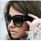 2016 New Tom Fashion Brand Designer Cat Eye Women Sunglasses Female Gradient Points Sun Glasses Big Oculos feminino de sol TF