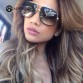 2016 Sunglasses Women Retro Brown Metal Big Frame Gradient Frog Mirror For Men Pilot Style Multi Gafas De Sol 6145