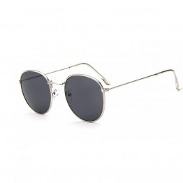 2017 Sun Glasses for Women Round Brand Designer Men Sunglasses Women Mirror Luxury Black Male Sunglasses Female Oculos De Sol