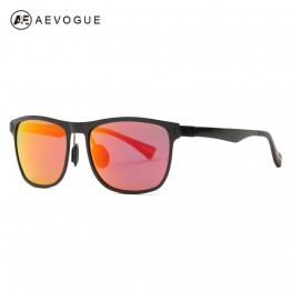 AEVOGUE Polarized Sunglasses Men Ultra-Light Aluminum Magnesium Alloy Summer Style Brand Designer Sun Glasses UV400 AE0457