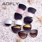 AOFLY Metal Frame Cat Eye Women Sunglasses Female Sunglasses Famous Brand Designer Alloy Legs Glasses oculos de sol feminino32621760682