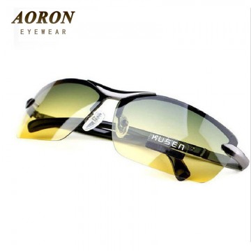 AORON Day & Night Vison Multifunction Men&#39;s Polarized Sunglasses Reduce Glare Driving Sun Glass Goggles Eyewear de sol32216265477