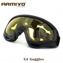Armiyo X4 Goggles UV400 Anti-UV Windproof  Snowboard Skate Motorcycle Cycling Sunglasses Skiing Eyewear