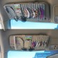 Car Styling Accessories Universal Leather Croco Sun Visor CD Glasses Card Driving License Storage Organizer Holder Case1544626407