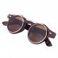 Creative Retro Two Layer Flip Lens Sunglasses Plastic Frame Fishing sunglasses anti-fog UV protect Driving Eyewear Accessories32696262298