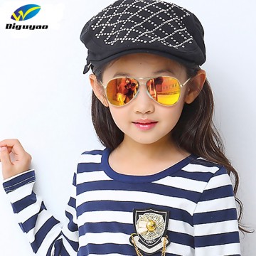 DIGUYAO 2016 New Fashion Boys Kids Sunglasses Aviator Style Brand Design Children Sun Glasses 100UV Protection Oculos De Sol Ga32620161349