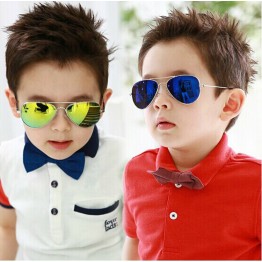 DRESSUUP Fashion Baby Boys Kids Sunglasses Piolt Style Brand Design Children Sun Glasses 100%UV Protection Oculos De Sol Gafas