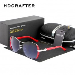 HDCRAFTER 2017 Luxury brand Women Sunglasses New elegant glasses anteojos de sol mujer Sunglasses for Female oculos de sol