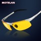 Hot Sale men&#39;s aluminum-magnesium car drivers night vision goggles anti-glare polarizer sunglasses Polarized Driving Glasses1594140130