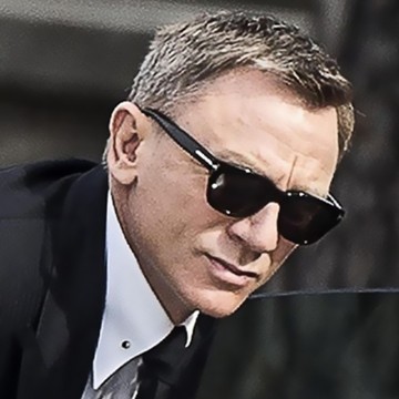 James Bond Sunglasses Men Brand Designer TR90 Polarized Sun Glasses Men's Super Star Square Celebrity Driving Sunglasses