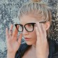 MADELINY New Fashion Cat Eye Eyeglasses Women Brand Designer Clear Lens Glasses Women UV400 MA480