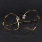 MERRY'S Fashion Women Titanium Glasses Frames Men Brand Titanium Eyeglasses Gold Shield Frame With Glasses