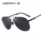 MERRY&#39;S Men Classic Brand Aviation Sunglasses HD Polarized Aluminum Driving TR90 Titanium Bridge Sun glasses S&#39;871632701369881