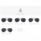 MERRY'S Men Classic Brand Aviation Sunglasses HD Polarized Aluminum Driving TR90 Titanium Bridge Sun glasses S'8716