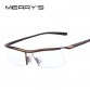 MERRY&#39;S Men Optical Frames Eyeglasses Frames Rack Commercial Glasses Fashion Eyeglasses Frame Myopia Titanium Frame TR90 Legs32299958099