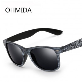 New Fashion Brand Sunglasses Men Women 2017 Pilot Black Wood Grain Eyeglasses Driving Sport Eyewear Mirror Oculos De Sol Gafas 