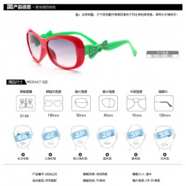 New arrival Fashion brand design boys and girls Sunglasses bowknot Frame  UV400 Sun glasses wholesale 6125
