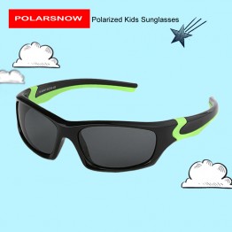 POLARSNOW Kids Sunglasses 2017 Polarized Brand Designer Childrens Sun Glasses Baby Eyeglasses 100%UV Protection Oculos De Sol