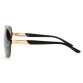 Queen College Men's Sunglasses Steampunk Style Coating Conjoined Mirror Lens Retro Brand Design Sun Glasses QC0270