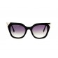 Queen College Newest Brand Designer Cat Eye Sunglasses Women Metal Bending Temple Fashion Sun Glasses Oculos UV400 QC020332305786126