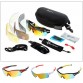 ROCKBROS Polarized Cycling Glasses Outdoor Sports Bicycle Glasses Men Sport Bike Sunglasses TR90 Goggles Eyewear 5 Lens, 3Color1722391522