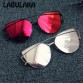 Red Cat Eye Brand Designer Sunglasses Women Double-Deck Metal Frame Vintage Flat Sun Glasses Mirror Shades Gafas De Sol UV40032716861134