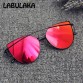 Red Cat Eye Brand Designer Sunglasses Women Double-Deck Metal Frame Vintage Flat Sun Glasses Mirror Shades Gafas De Sol UV400 