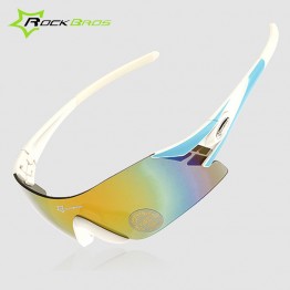 RockBros Cycling Glasses 5 Colors Outdoor Sports UV Polarized Cycling Sunglasses Men Bike Bicycle Glasses Oculos Ciclismo 3 Lens