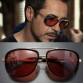 Tony Stark Iron Man Sunglasses Men Luxury Brand Sports Eyewear Mirror Punk Sun Glasses Vintage Male Sunglasses Steampunk Oculos