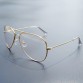 Vintage Luxury Brand Clear Lens Glasses Women Gold Eyewear Frame Men Eyeglasses Pilot Spectacle Frame Reading Glasses Frames32708907460