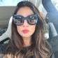 Winla 2017 Fashion Sunglasses Women Luxury Brand Designer Vintage Sun glasses Female Rivet Shades Big Frame Style Eyewear UV40032756946008