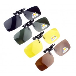 with box packed wholesale sunglasses Polarized Clip for myopia short sight men and women driving uv400